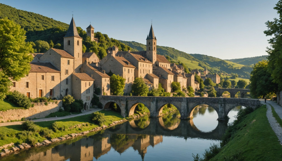 Ontdek de natuur en dorpen in de aveyron